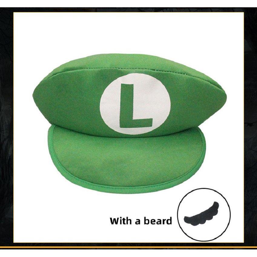 Super Bros Mario New Animation Cosplay Prop Hat Luigi Bros Dome Hat Baseball Cap