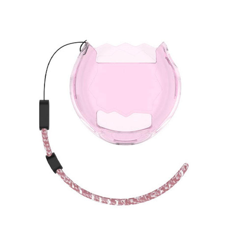 Для Tamagotchi Paradise Прозрачный защитный чехол Пылезащитный Жесткий чехол из ПК со шнурком Защита от царапин Прозрачная крышка Игровая консоль