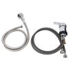 Shampoo Bowl Faucet 70cm Pipe 120cm Soft Hose Pressurized Shampoo Bed Sprayer Kit for Hair Salon