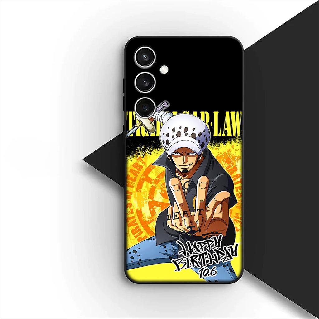 Cover for Motorola Moto Edge 70 60 Fusion NEO Pro G56 G96 G04 G05 20 G Stylus Phone Case Trafalgar Water Law One Piece Luffy