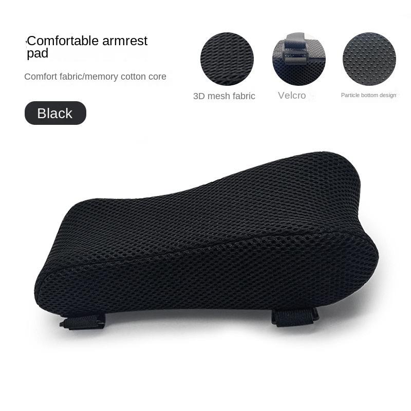 Set of Office Chair Armrest Pads Elbow Pads Memory Foam Support Pads Gaming Chair Armrest Pads Chair Arm Pads
