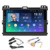 Автомобильный мультимедийный видеоплеер 1 ГБ + 16 ГБ 1024x600 для Android 10.1 Замена для Land Cruiser Prado 120 2004 2009