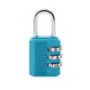 Lock 3 Dial Digit Password Lock Dormitory Cabinet  Lock Backpack Zipper Lock Luggage Padlock