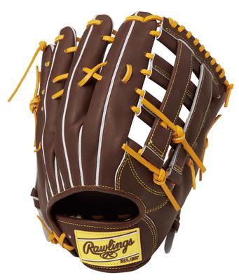 Rawlings Бейсбольная перчатка мягкая для взрослых HOH PRO EXCEL –FS STyle- GR5HEB88FS шоколадная [для аутфилдера] размер 12,5 *для правши (носится на левой руке)