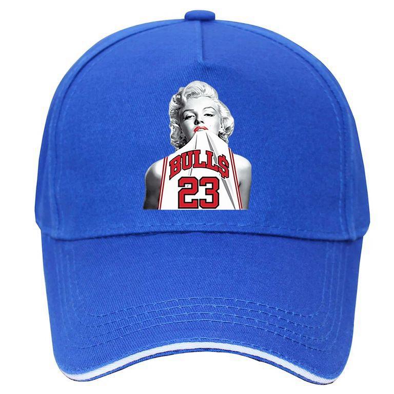 Мэрилин Монро в баскетбольном трикотаже «Майкл 23», забавная шляпа унисекс, крутая секс-хипстерская кепка, бейсболка унисекс, женская кепка в стиле хип-хоп, шляпы