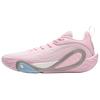 Li Ning Wade DLO 1 Легкие Высококомфортные Синтетическая Кожа Дышащие Упругие Низкие Баскетбольные Кроссовки Мужские кроссовки Светло-Розовые ABPV009-10