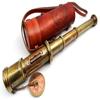 Handmade Brass Telescope with Leather Case - 40.64 Cm
