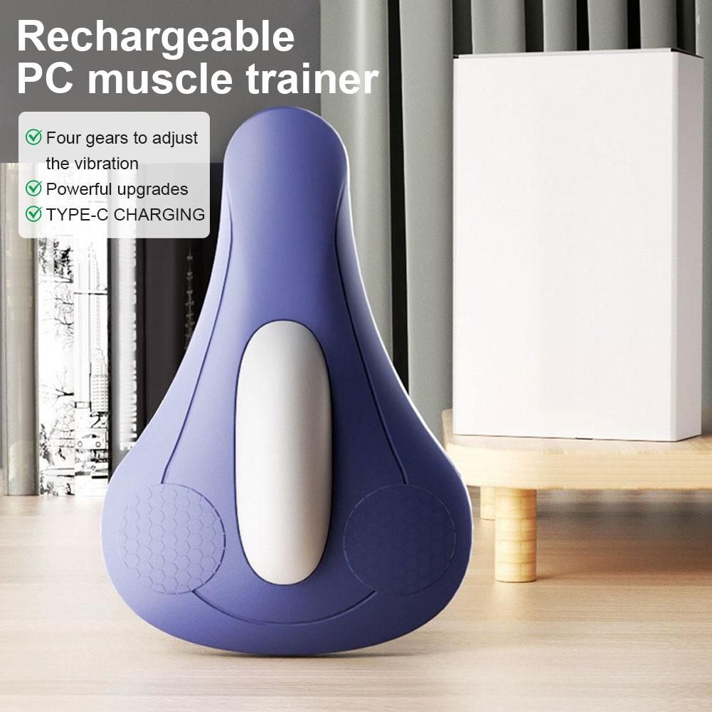 Massage Repair Cushion 4 Modes Pelvic Floor Exerciser USB Rechargeable Bladder Muscle Trainer USB Plug In for Home Gym Office