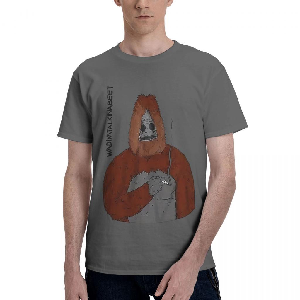 Sassy The Sasquatch Smoke 100 Cotton Casual Breathable Confortable Manga Designer Clothes Men Funny Gifts