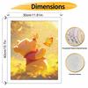 Disney Winnie the Pooh butterfly digital oil painting diy handpainted coloring painting home decoration gift wall art modern decor vivid