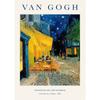 Классический постер Винсента Ван Гога, принт, «Ночная терраса кафе», холст, картины, «Подсолнухи», настенное искусство, картина для домашнего настенного декора