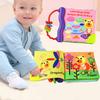 Safe Rich Content Early Learning Washable Cartoon Cloth Rattle Book Toy Birthday Gift Fabric