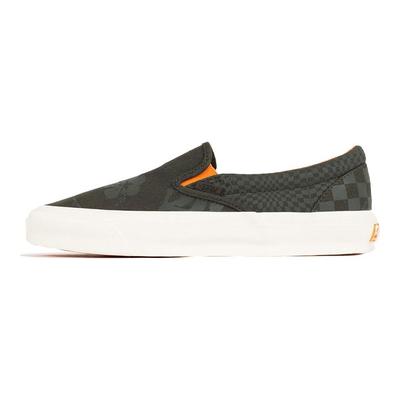 Портер-Ёсида и Ко. x OG Classic Slip-On LX Forest Night Floral Checkerboard Унисекс Кроссовки Зеленый Черный-Чернила VN0A45JKWW6
