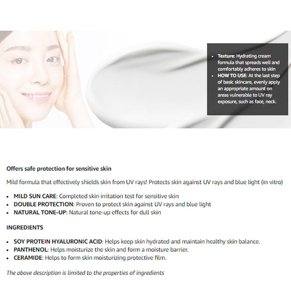 Scinic Мягкий солнцезащитный крем Enjoy Safety 50 мл (SPF50 +)