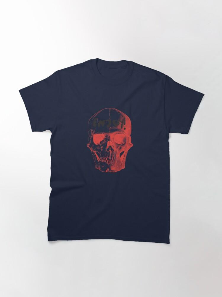 DM Memento Mori Black-Red Skull Classic T-Shirt
