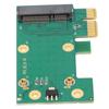 Mini PCIE To PCIE Fine Workmanship Simple Operation Lightweight Portable PCB Material Net Card Adapter