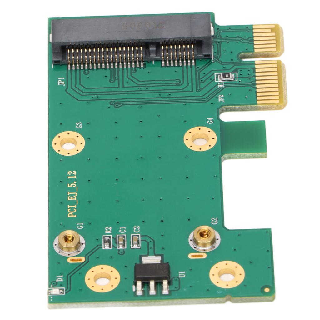 Mini PCIE To PCIE Fine Workmanship Simple Operation Lightweight Portable PCB Material Net Card Adapter
