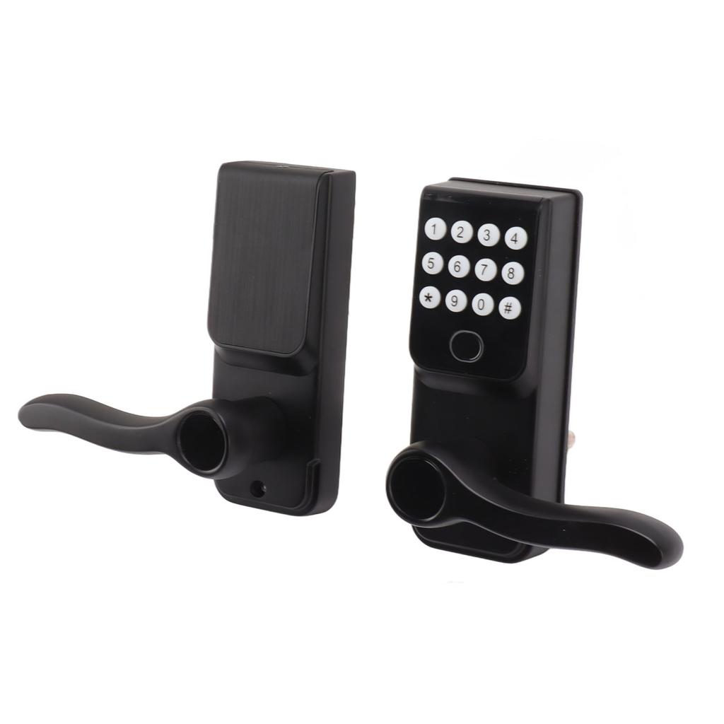 Digital Lock Aluminum Fingerprint Lock Remote Unlock Intelligent Entry Lock for Home Classroom