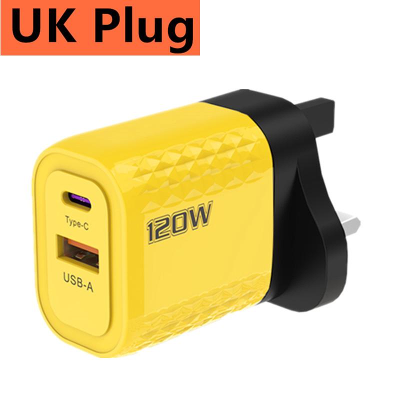 PD быстрая зарядка 120 Вт тип C QC 3.0 быстрое зарядное устройство настенный адаптер для iPhone iPad Xiaomi Redmi Samsung Oneplus EU/US/UK вилка