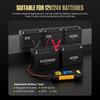 AUTOOL BT760 12/24V Car Battery Tester with Printer Battery Cranking Charging Test Analyzer for Trucks&cars&motorcycles