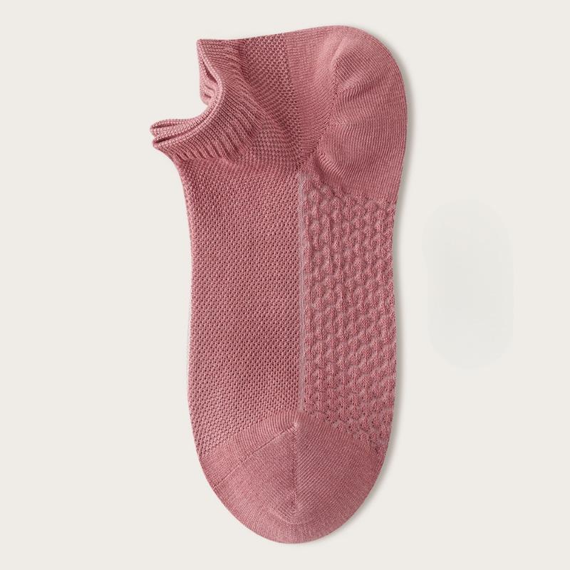 Женские осенние короткие носки, антибактериальные, с низким вырезом, влагоотводящие, дышащие и несъемные, а также летние носки-лодочки