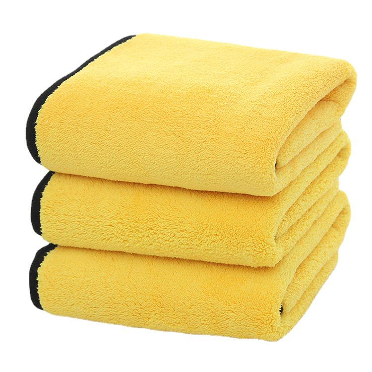 500 г Двухслойное впитывающее полотенце из кораллового флиса для мойки автомобиля, питомца и рыбалки (30*40, 30*30)