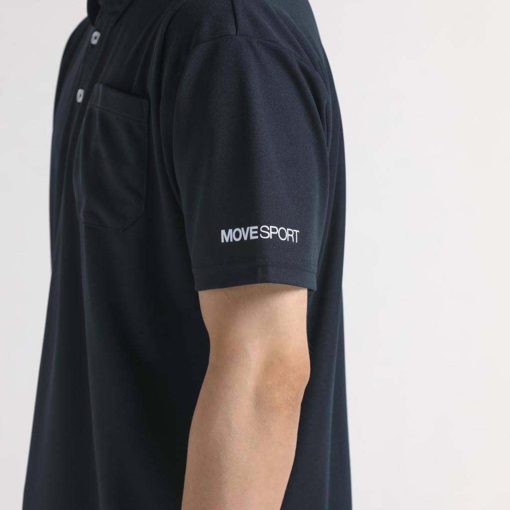 Короткая толстовка Polo Button Sweat Quick One M [DESCENTE] Рубашка, Рукав, Пух, Впитывающий, Сушащийся, Острый, Простая, Мужская, Женская, Унисекс, BK00(ST4FHSZ1MB)