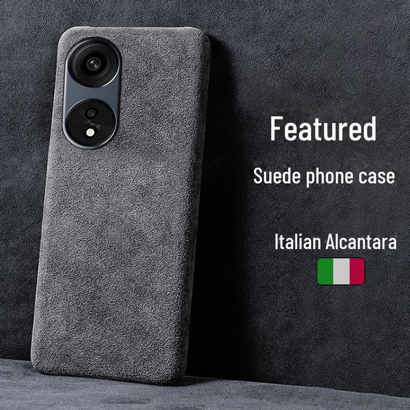 Чехол для мобильного телефона OPPO A1 - замшевый получехол, ультратонкий защитный чехол