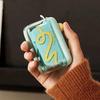 Portable Floss Pick Dispenser Automatic Pop-Up Dental Flosser Case Reusable Refillable Travel Floss Stick Holder Container Box