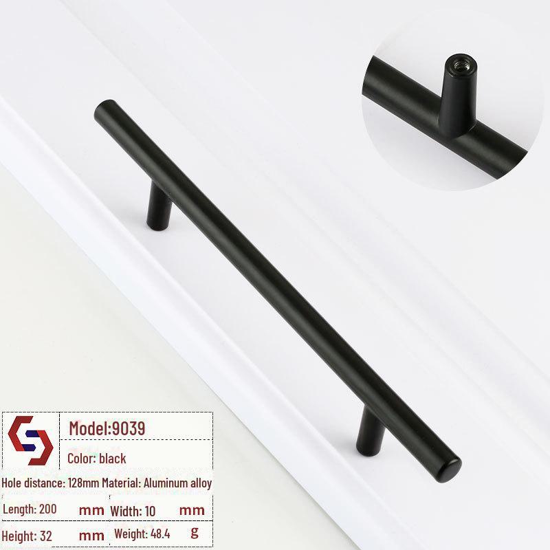 Ручка для дверцы шкафа Nordic Gold - европейский стиль, дизайн с одним отверстием