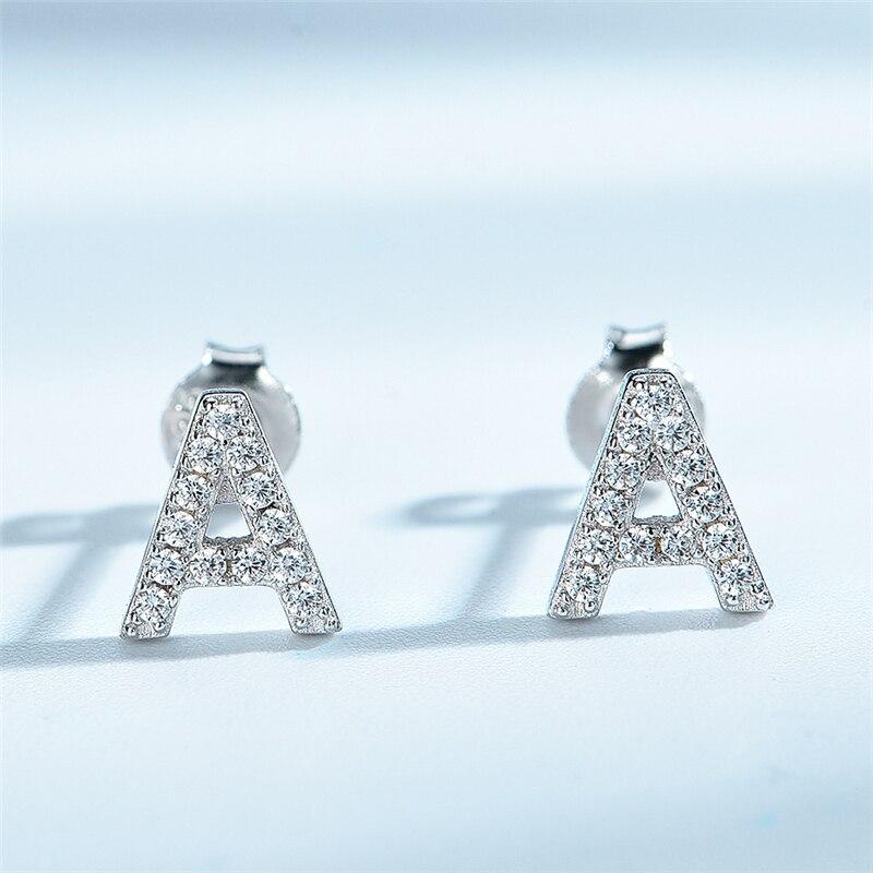 Серьги из стерлингового серебра 925 пробы, модные эффектные серьги с прозрачным цирконием для женщин, корейские аксессуары, ювелирные изделия