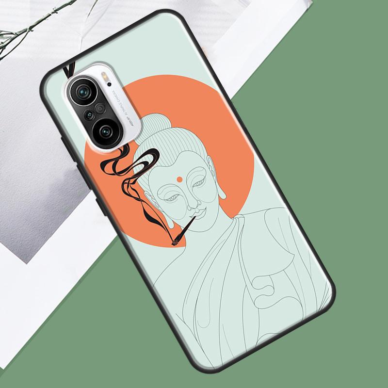 Чехол с Мандалой Будды для Xiaomi 15 Ultra 13 14 13T 14T 15T Pro 17 Pro Max POCO X7 Pro F5 F6 X5 X6 F7