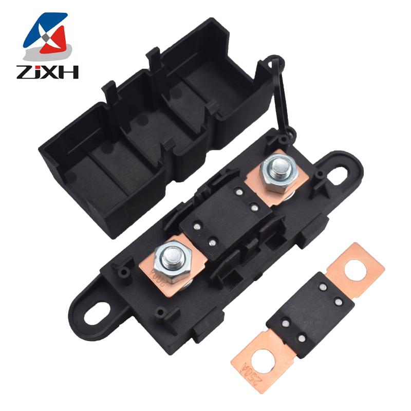 1PCS ANM-H3 MEGA Auto Fuse Holder/ANM Bolt-on blade fuse holder Flat Type Fuse 30A50A 60A 70A 80A 100A 125A 175A 200A 225A -500A Fuse Holders1