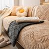 Подушка для дивана Nordic Simple Winter Plush Affordable Luxury Style Подушка Утолщенная нескользящая кожаная подушка для дивана Чехол Ткань Универсальный