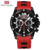 MINI FOCUS 0349G Многофункциональные водонепроницаемые кварцевые спортивные часы для мужчин