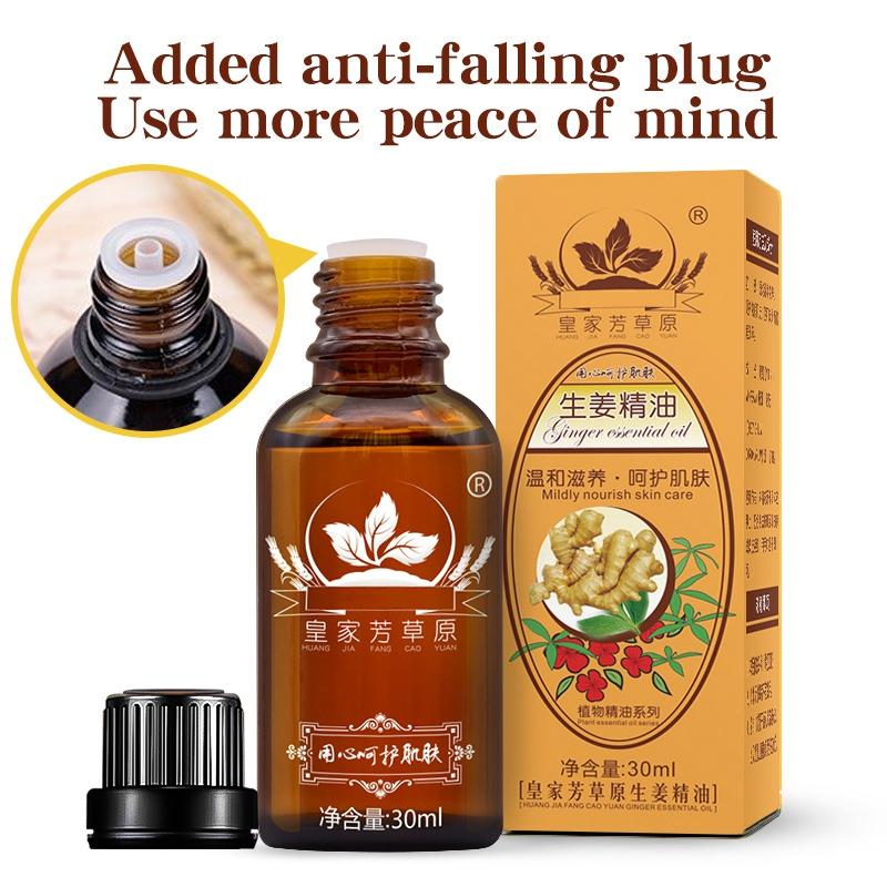 Ginger Essential Oil Massage Therapy Relaxation And Stress Relief Massage Essential Oil