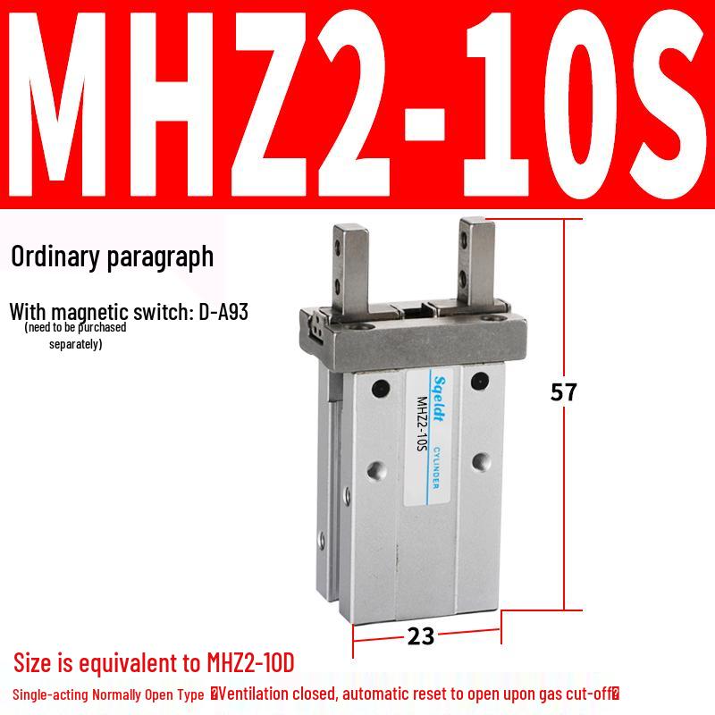 MHZL2 Pneumatic Finger Cylinder Parallel Manipulator Gripper MHZ2/HFZ Series