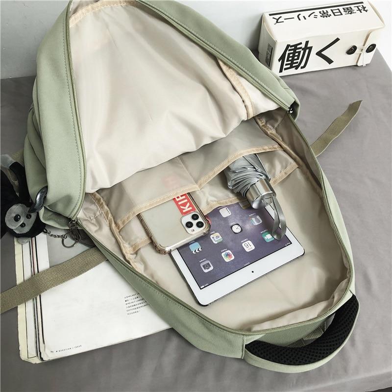 Женские рюкзаки, нейлоновые дорожные рюкзаки большой емкости, школьный рюкзак Sac A Dos для девочек-подростков, Mochilas Para Mujer, сумка для ноутбука