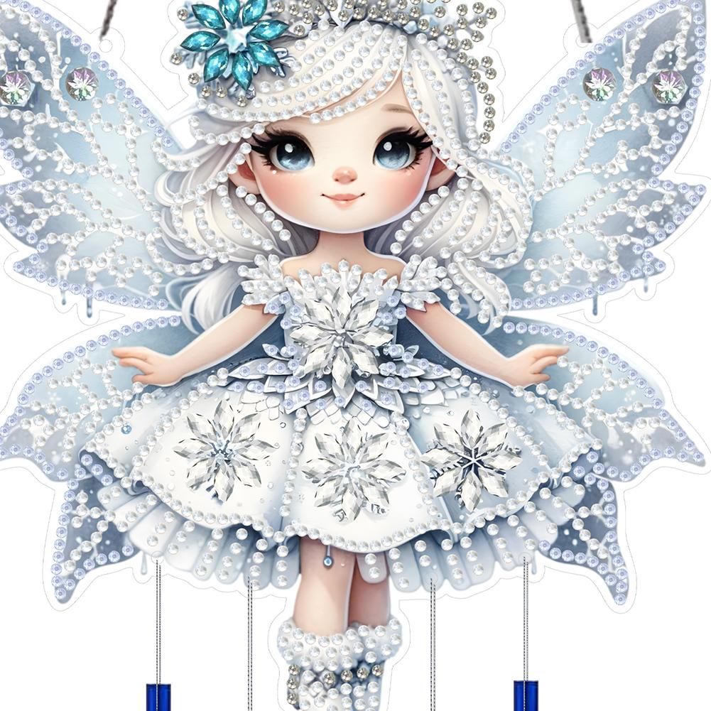 Acrylic 2D Flat DIY Diamond Painting Set Rhinestone Diamond Art Window Pendants Double Sided Window Hanging Art for Home Decor