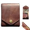 Multifunctional Compact Wallet,Handmade Leather Card Holder/Wallet,Small Slim Thin Compact Credit Card Wallet,Built-In Pen Slot