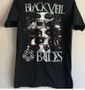 Винтажная футболка группы Black Veil Brides, рок, 2000, хлопок, черная, унисекс