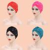 Polyester Solid Folds Muslim Turban Scarf Musulman Turbante Islamic Inner Hijab Caps Arab Wrap Head