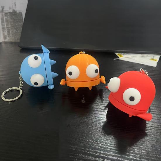 Фигурка робота REPO, 3D-печатный гибкий робот, украшение, коллекционная фигурка персонажа игры ужасов, брелок, кулон, подарок для фанатов