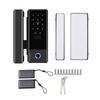 Smart Lock Glass Door Lock WiFi Remote Unlocking TY APP Fingerprint Password IC Card Mechanical Key