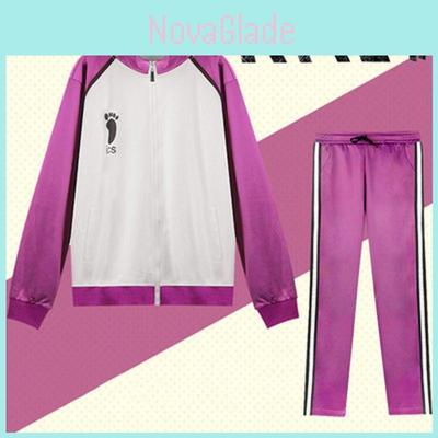 Стильный и удобный косплей Haikyuu Shiratorizawa Gakuen Koukou спортивная форма комплект