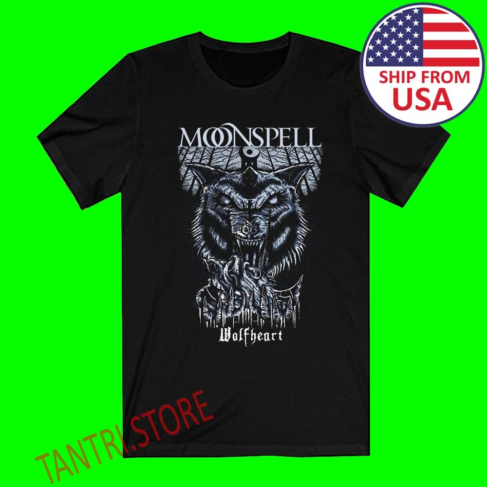Moonspell Wolfheart Мужская Черная Размер от S до 3XL