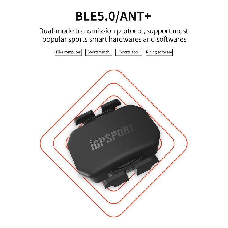 IGPSPORT CAD70 Беспроводной датчик каденса Bluetooth ANT+ SPD70 Датчик скорости Спидометр Для велокомпьютеров Garmin Bryton XOSS Magene