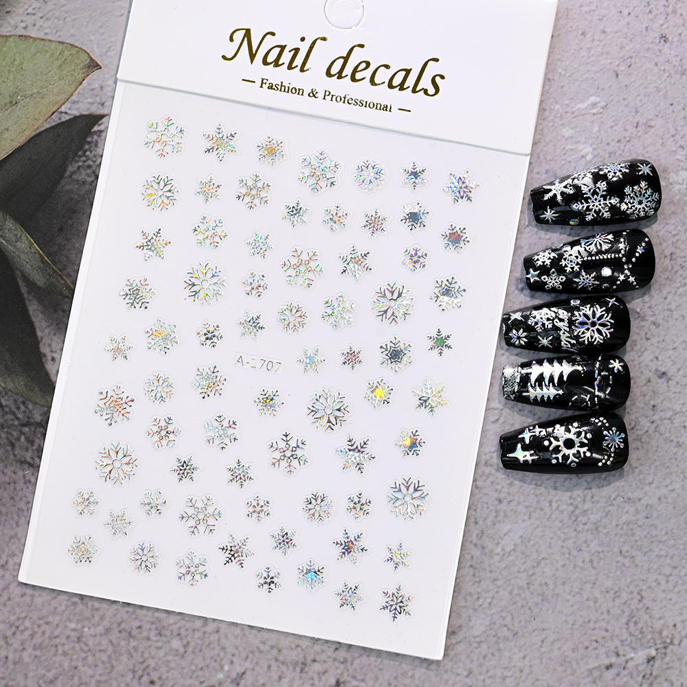 1pc 5D Bee Butterfly Flower Embossed Nail Sticker Self-Adhesive Acrylic Sunflower Engrave Decal Manicure Slider Decoration6x10cm