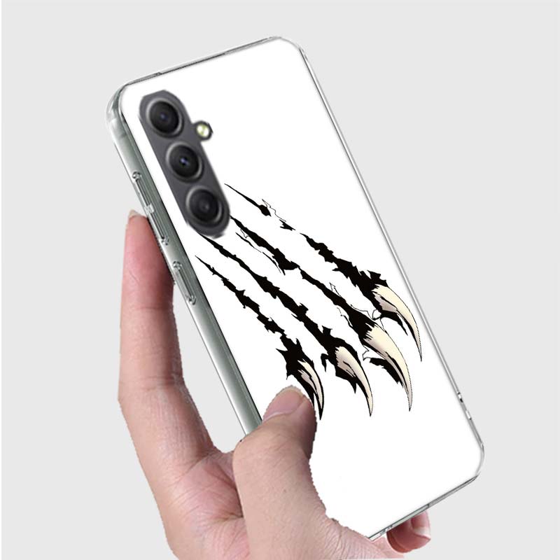 Fierce Beast Claws Scratch Marks Phone Case for Samsung A16 A26 A36 A56 A17 A37 A57 A07 A06 A02S A03 A04S A05S Galaxy Note 20 10