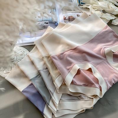 Набор из 60 штук женских трусов-слипов с высокой посадкой, бесшовных, из ледяного шелка, с контролем живота, с антибактериальной хлопковой ластовицей